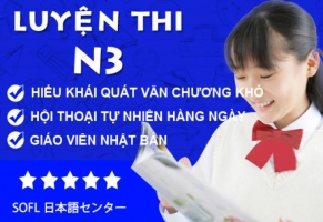 Khóa học tiếng Nhật N3 Khóa học tiếng Nhật N3